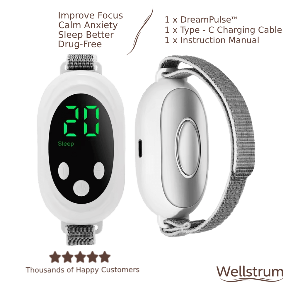 DreamPulse™ | Handheld Therapy for Insomnia, Stress & Anxiety